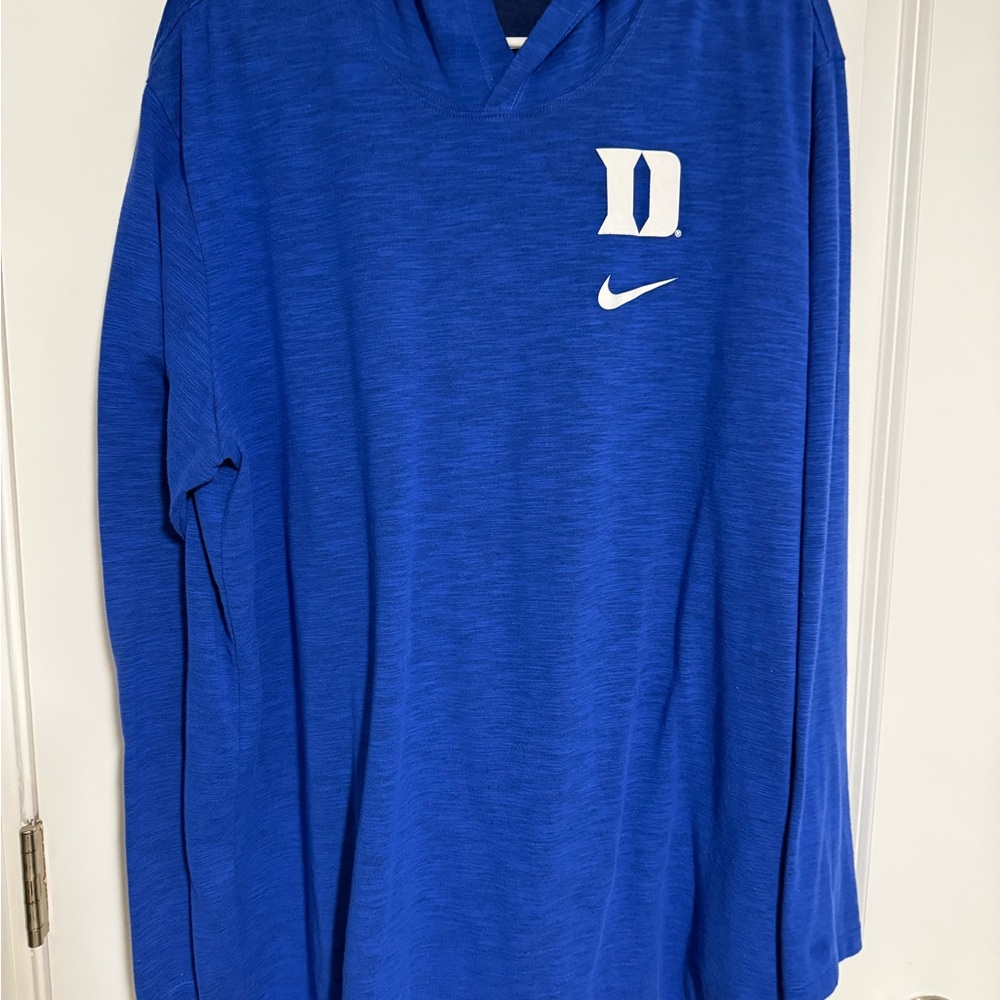 Nike Duke Long sleeve Dri Fit hoodie tee